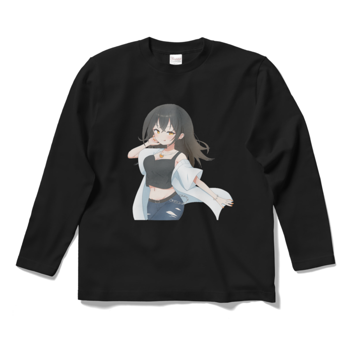 ロングスリーブTシャツ - S - ブラック