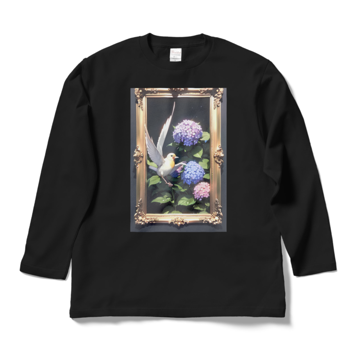 ロングスリーブTシャツ - L - ブラック