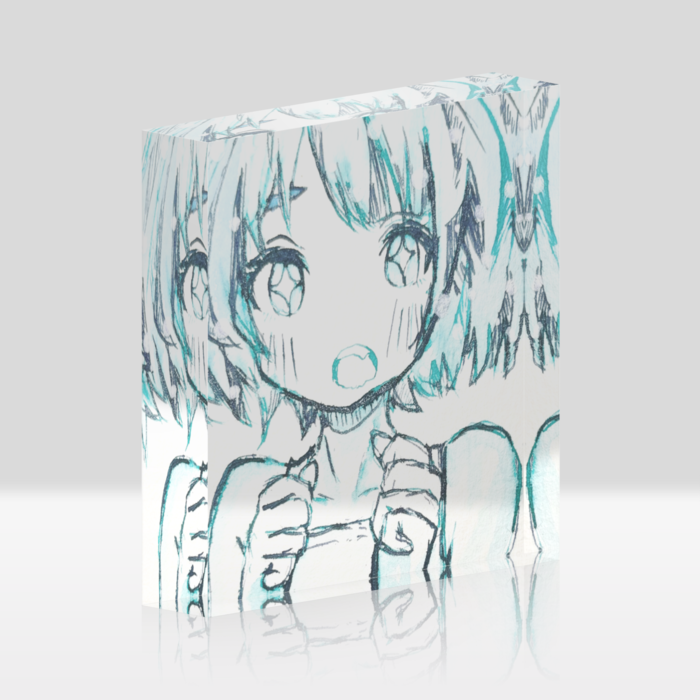 アクリルブロック - 100x100mm