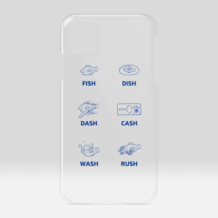 クリアiPhoneケース - iPhone11