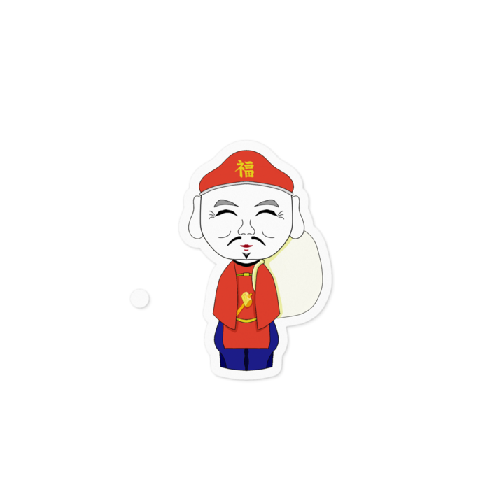 ステッカー - 100 x 100 (mm)