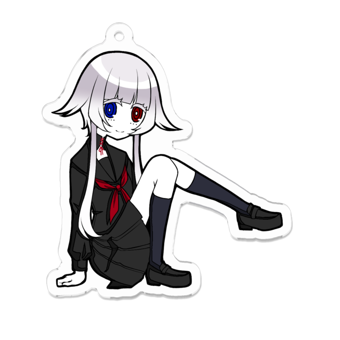 アクリルキーホルダー（コーティング） - 70 x 70 (mm)