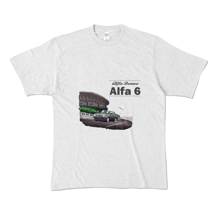 カラーTシャツ - XL - アッシュ (淡色)