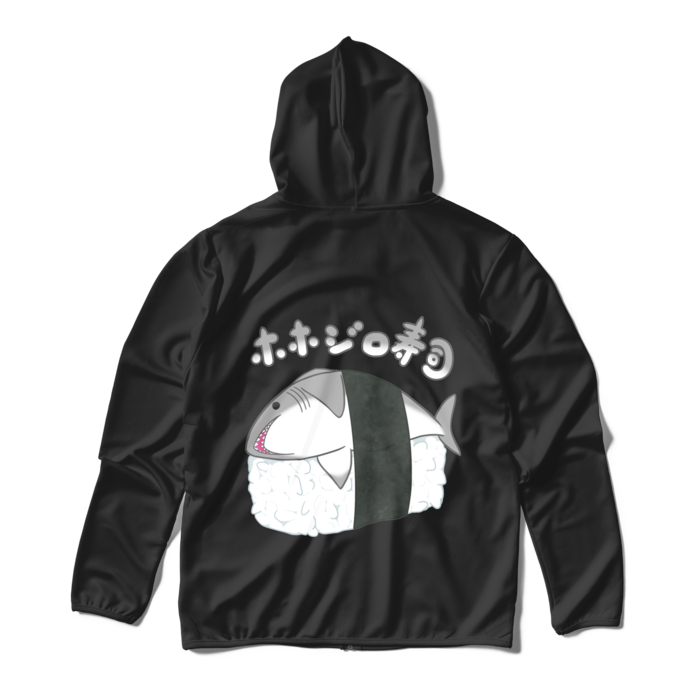 ジップパーカー - M - ブラック