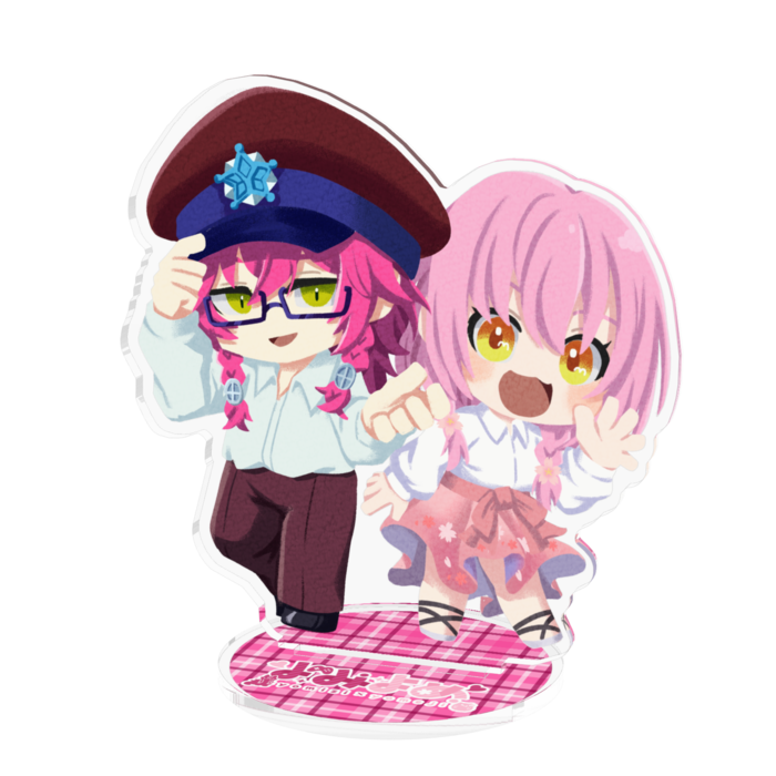 アクリルフィギュア - 100x100mm