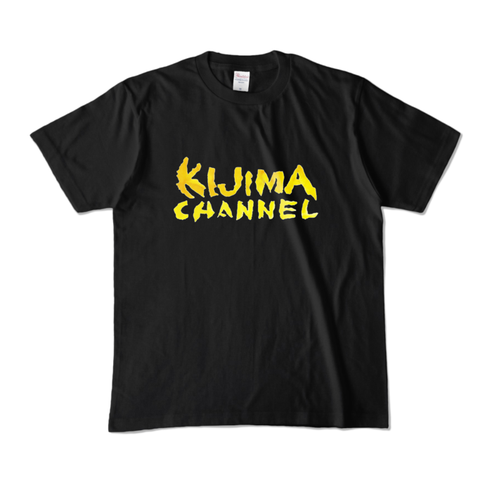 きじちゃんTシャツ① - M - ブラック (濃色)