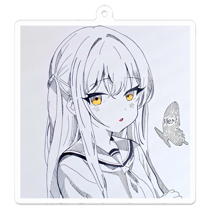 アクリルキーホルダー - 70 x 70 (mm)