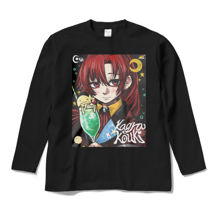 ロングスリーブTシャツ - M - ブラック