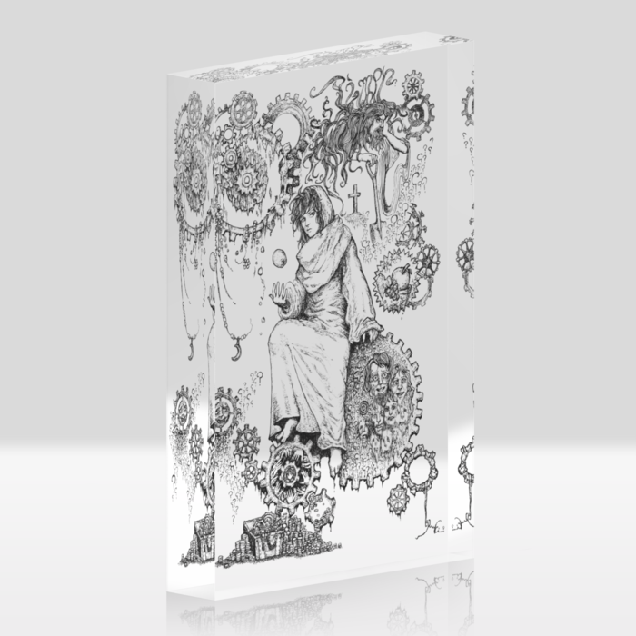 アクリルブロック - 100x148mm