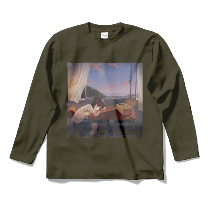 ロングスリーブTシャツ - S - アーミーグリーン