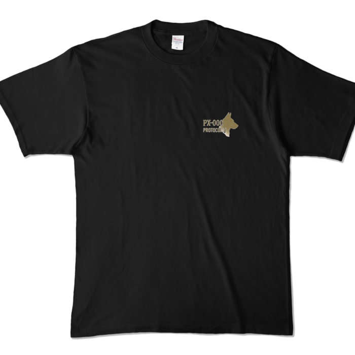 カラーTシャツ - XL - ブラック (濃色)