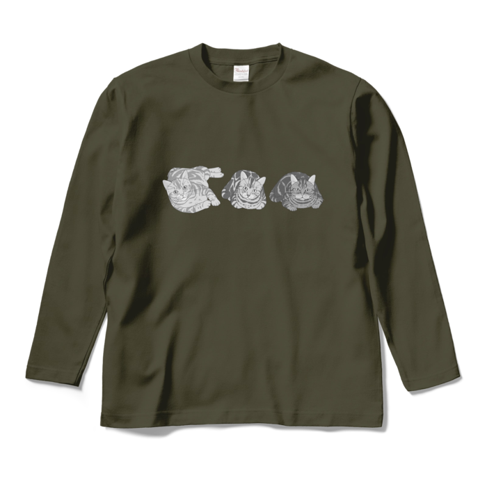 ロングスリーブTシャツ - M - アーミーグリーン