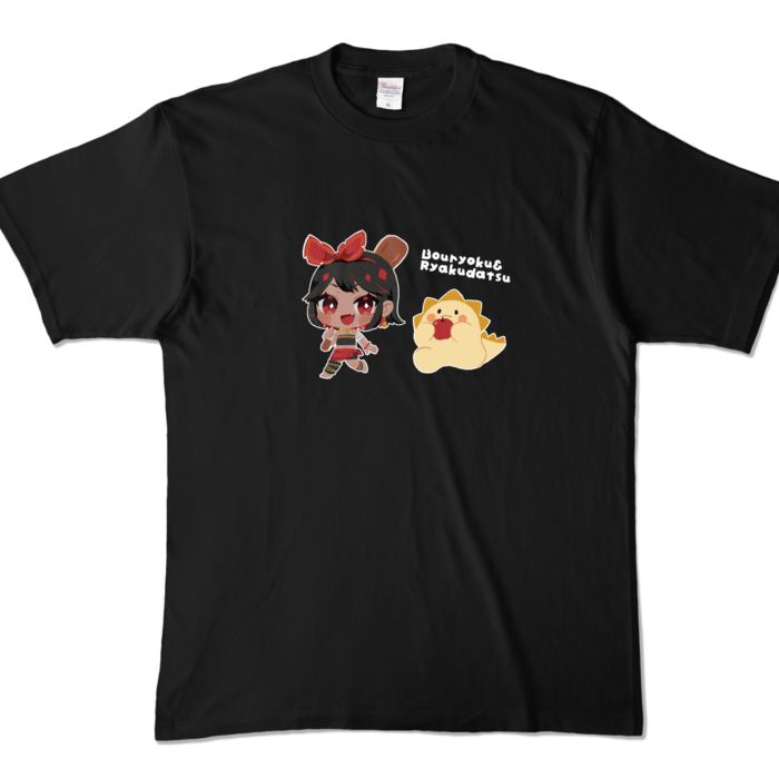 カラーTシャツ - XL - ブラック (濃色)