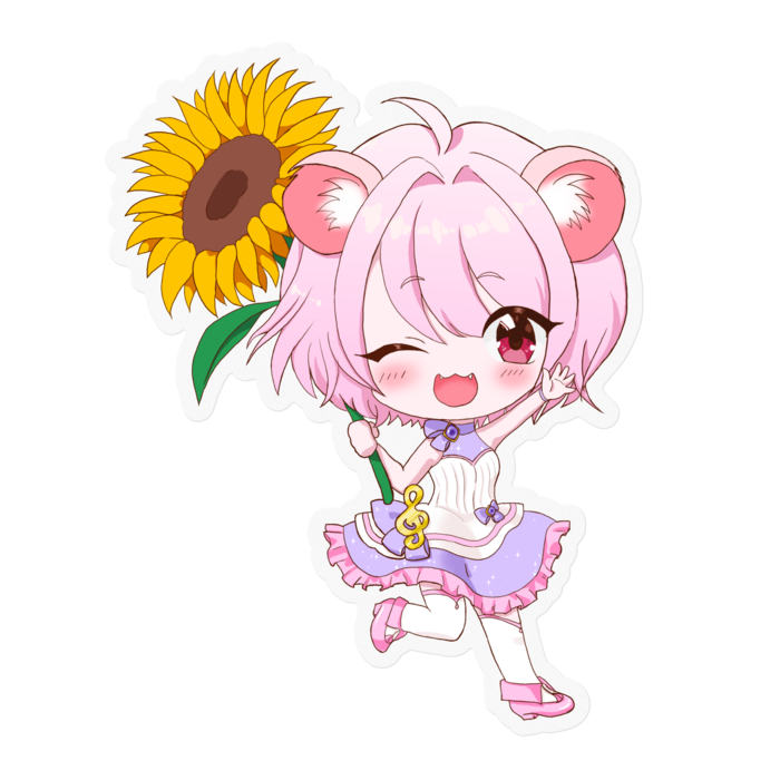 ステッカー - 100 x 100 (mm)