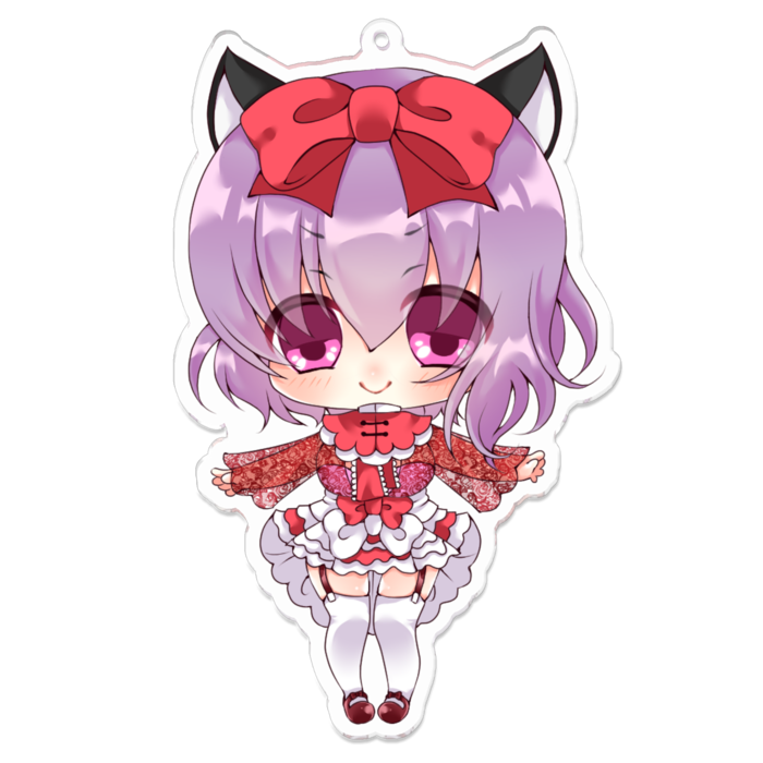 アクリルキーホルダー - 100 x 100 (mm)