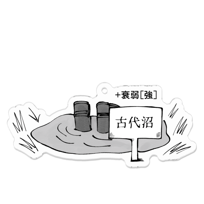 アクリルキーホルダー - 70 x 70 (mm)