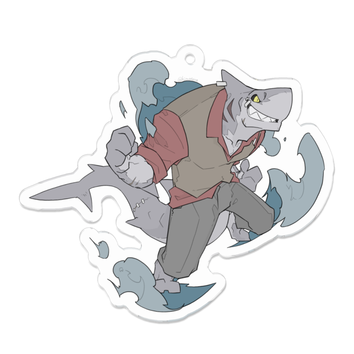 アクリルキーホルダー - 70 x 70 (mm)