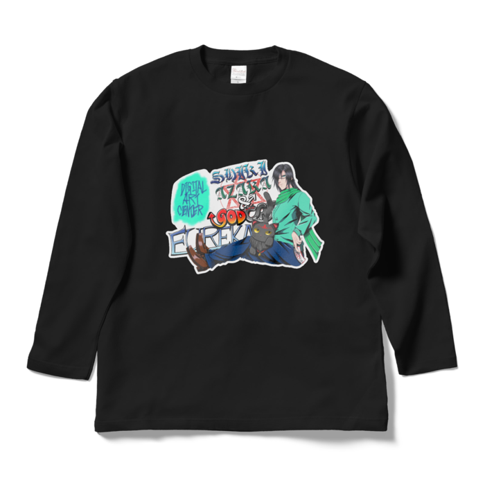 ロングスリーブTシャツ - L - ブラック