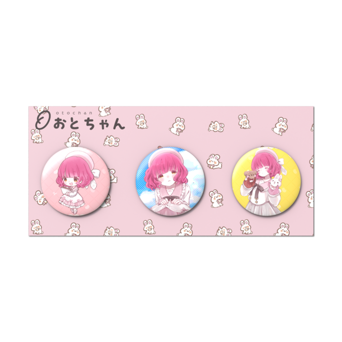 缶バッジセット - 3個セット