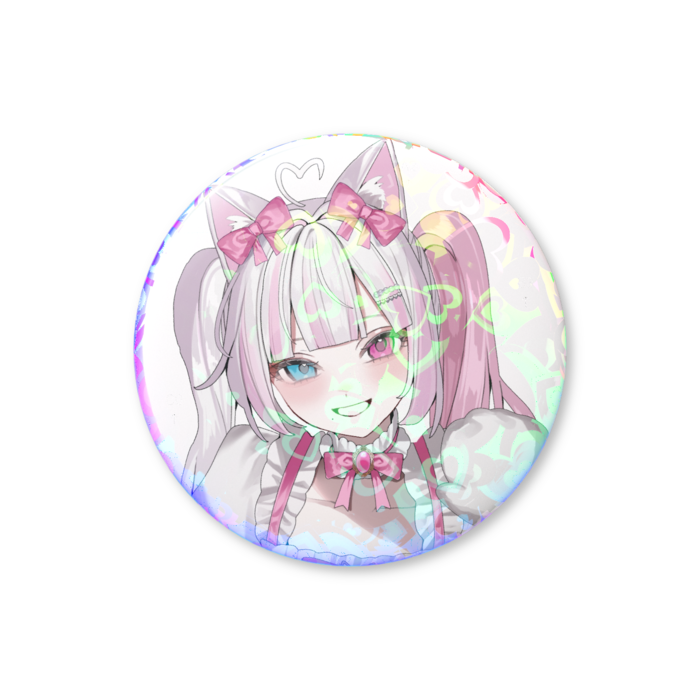 ホログラム缶バッジ - 25mm