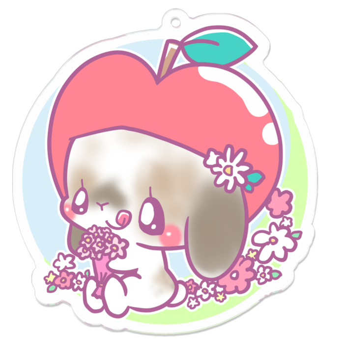 アクリルキーホルダー - 70 x 70 (mm)