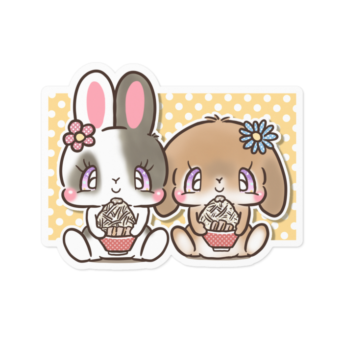 ステッカー - 100 x 100 (mm)