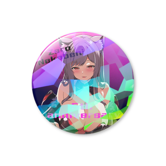 ホログラム缶バッジ - 32mm