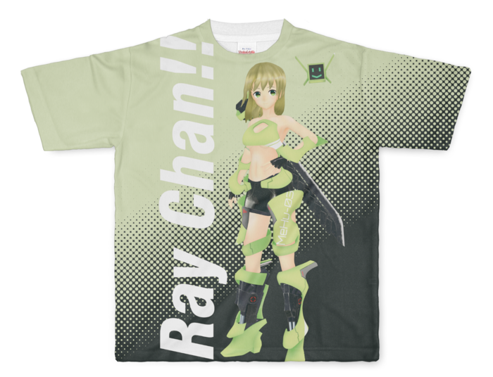 フルグラフィックTシャツ - L - 正面印刷のみ