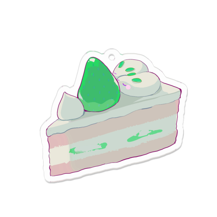 アクリルキーホルダー - 70 x 70 (mm)