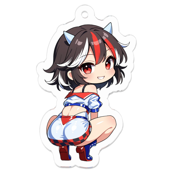 アクリルキーホルダー - 50 x 50 (mm)(キャラのみ)