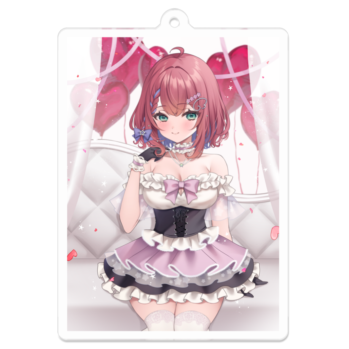 アクリルキーホルダー - 70 x 70 (mm)