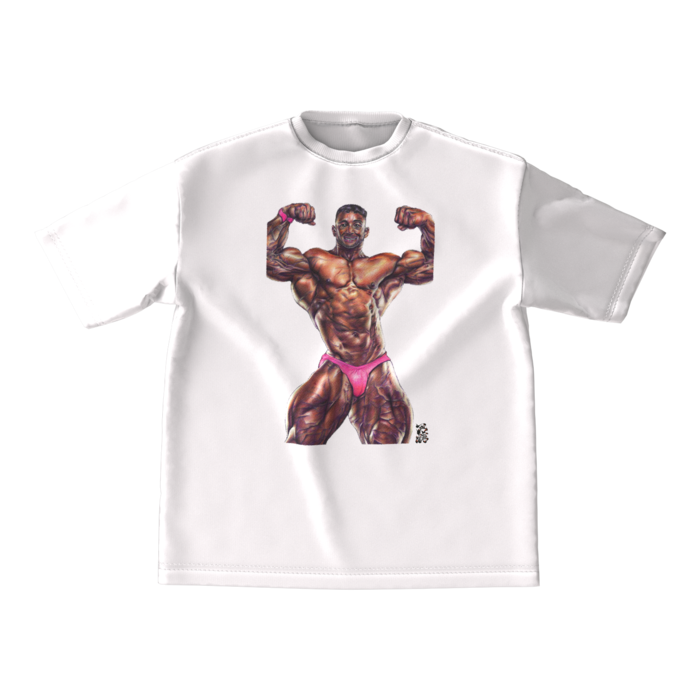 ビッグシルエットTシャツ - M - 両面