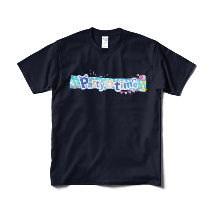 Party☆timeTシャツ（短納期） - M - ネイビー