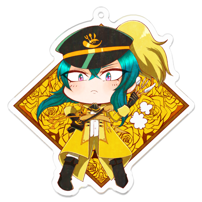 アクリルキーホルダー - 70 x 70 (mm)