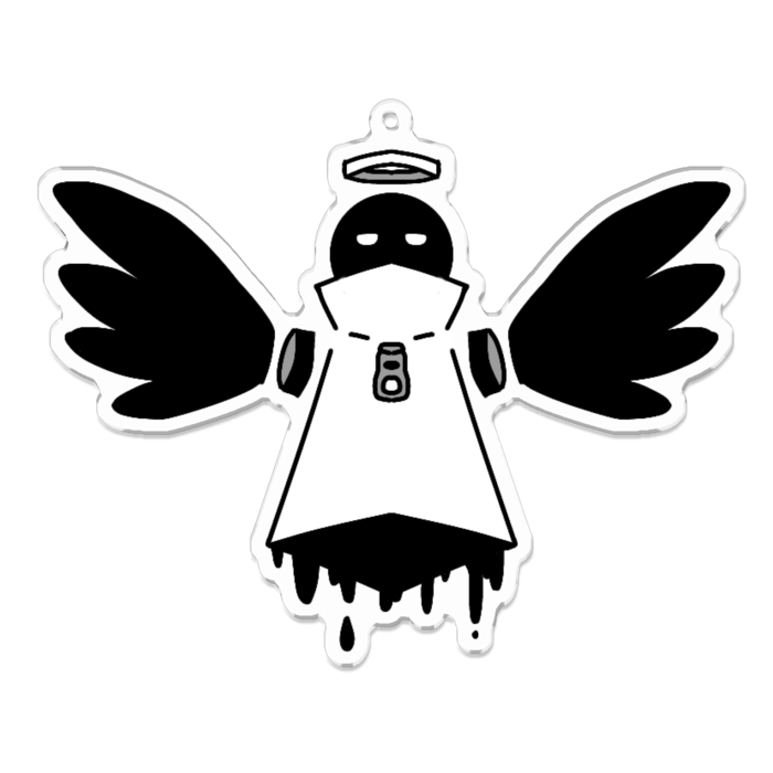 アクリルキーホルダー - 100 x 100 (mm)