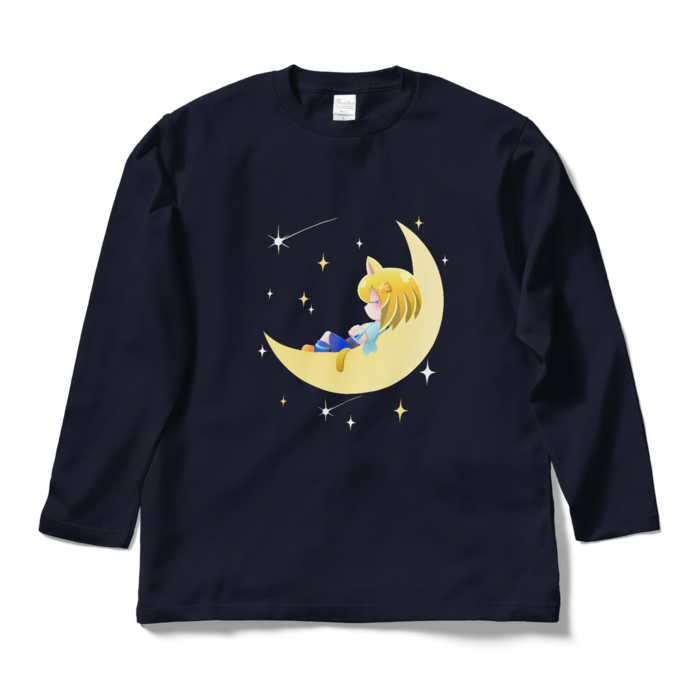 ロングスリーブTシャツ - L - ネイビー