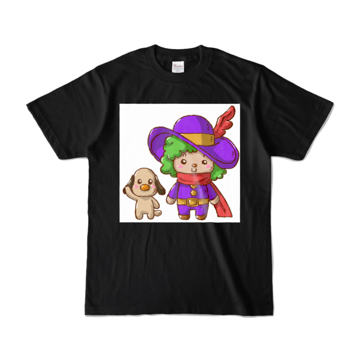 カラーTシャツ - S - ブラック (濃色)