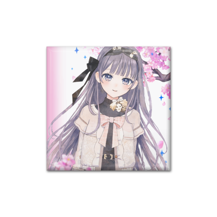 缶バッジ - 四角形40mm