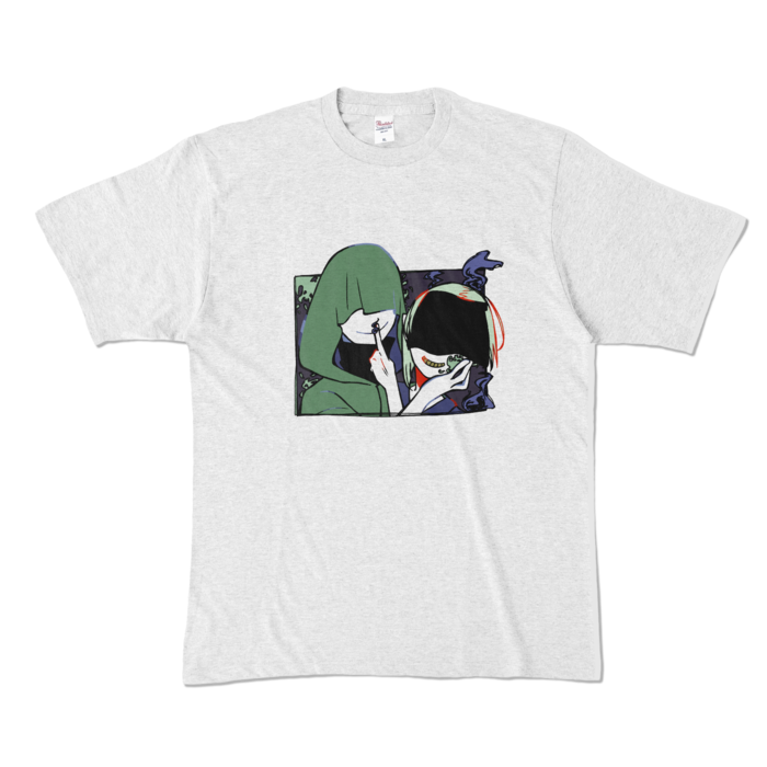 カラーTシャツ - XL - アッシュ (淡色)