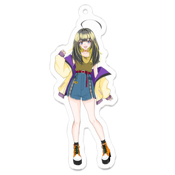 アクリルキーホルダー - 70 x 70 (mm)