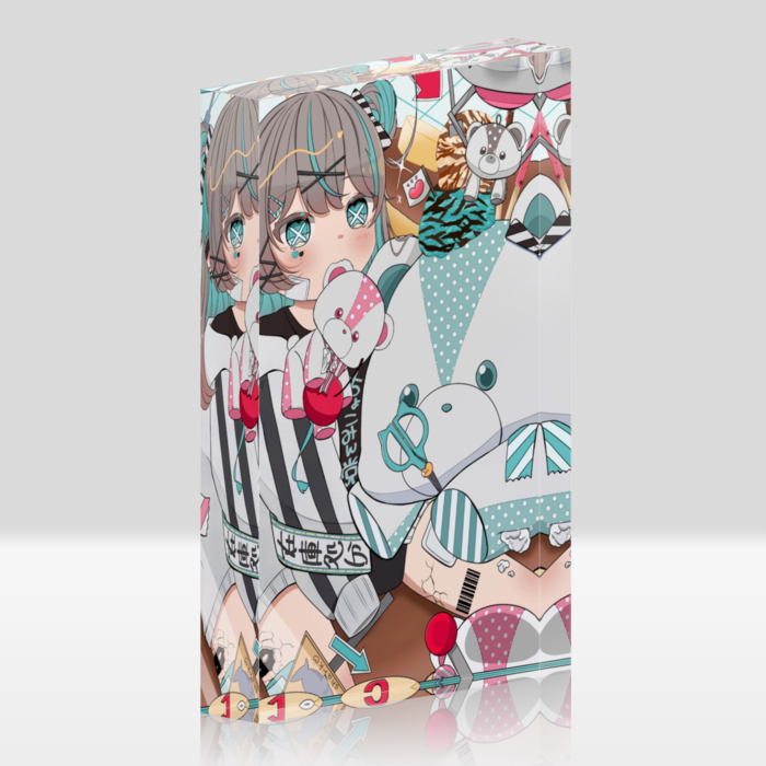 アクリルブロック - 100x148mm