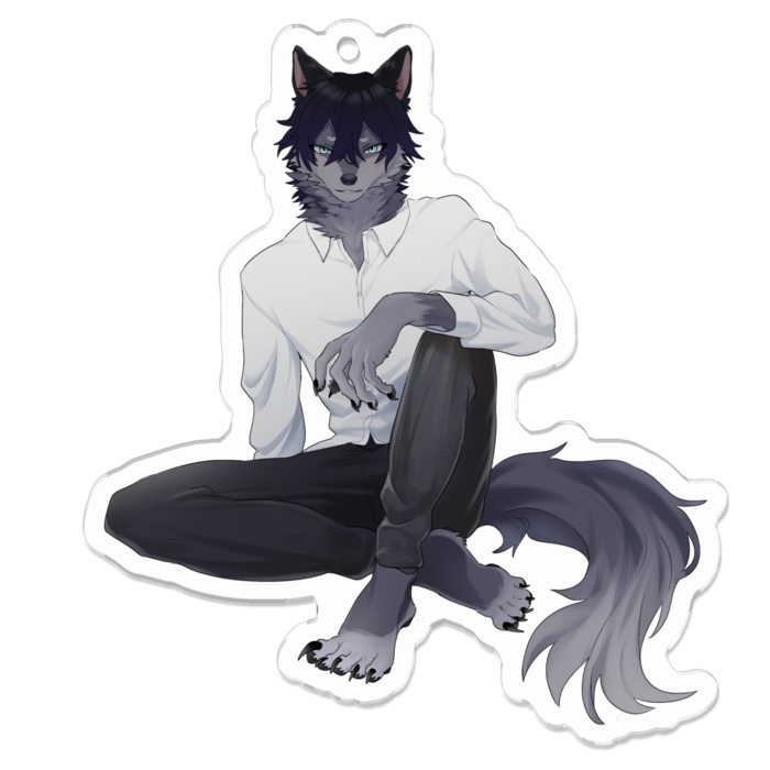 アクリルキーホルダー - 70 x 70 (mm)