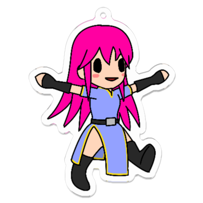 アクリルキーホルダー - 70 x 70 (mm)