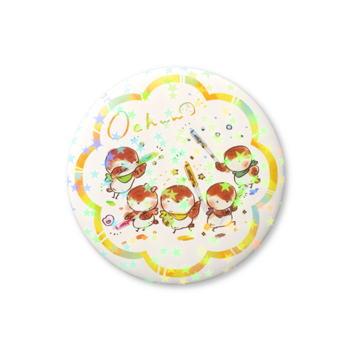 ホログラム缶バッジ - 32mm