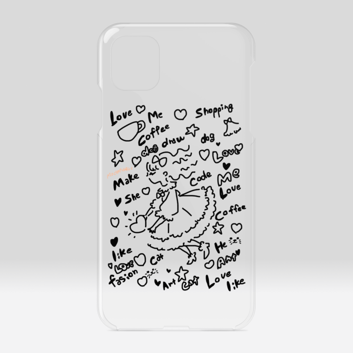 クリアiPhoneケース - iPhone11