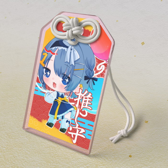 アクリルお守り - 50 × 80mm(1)