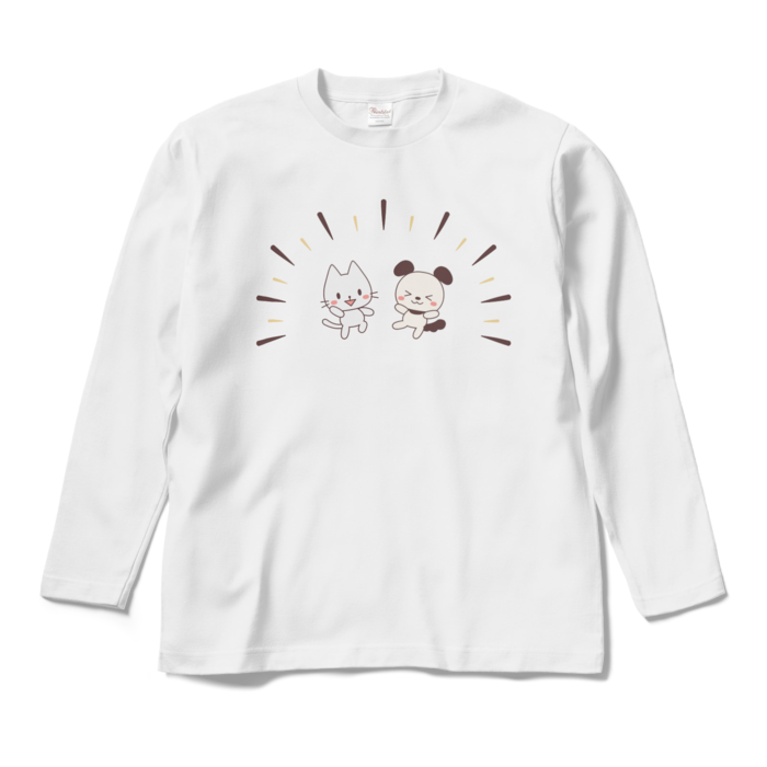 ロングスリーブTシャツ　白色　M