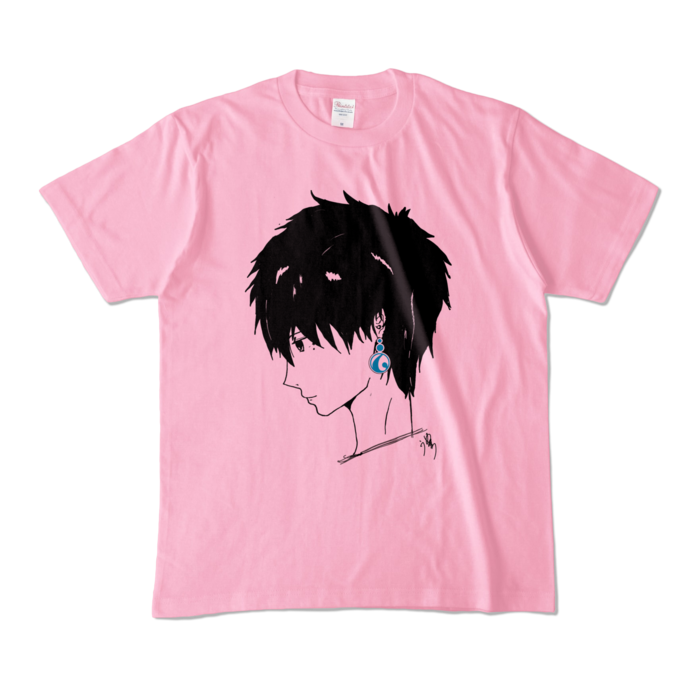 カラーTシャツ - M - ピーチ (淡色)