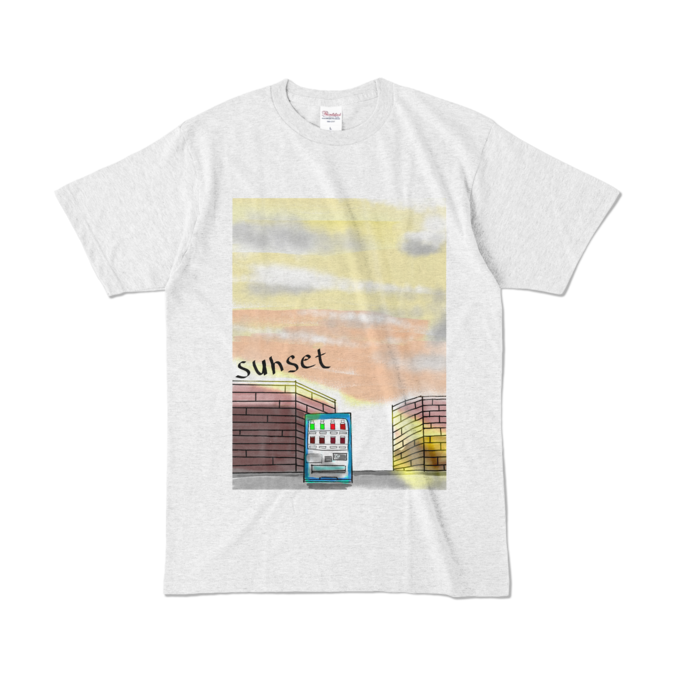 カラーTシャツ - L - アッシュ (淡色)