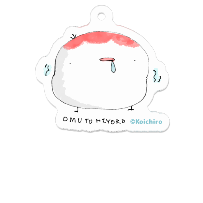 アクリルキーホルダー - 50 x 50 (mm)